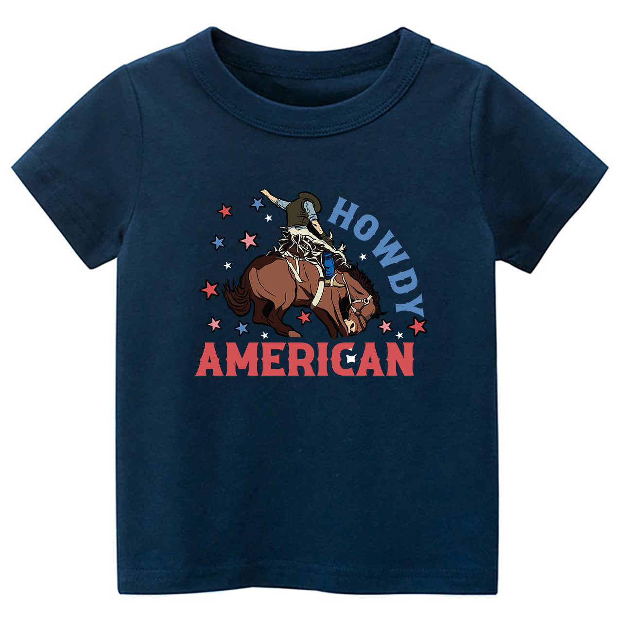 Howdy American Cowboy Kids T-shirt