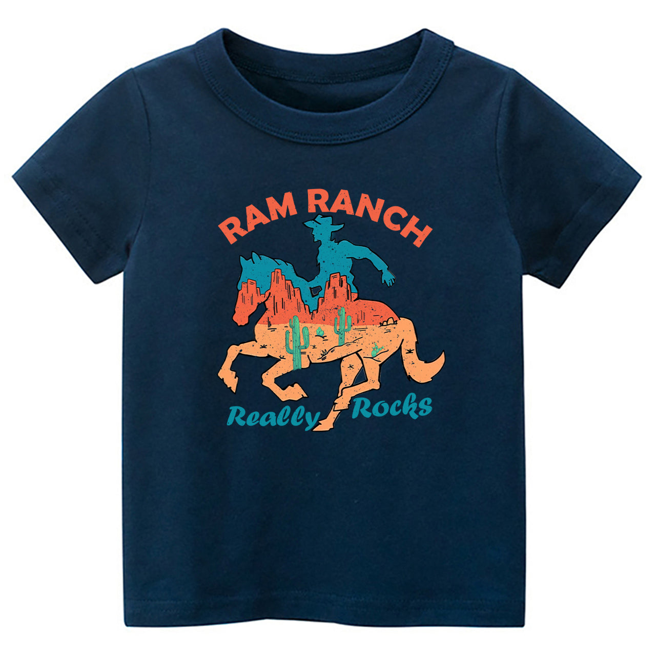 Ram Ranch Really Rocks Kids T-shirt
