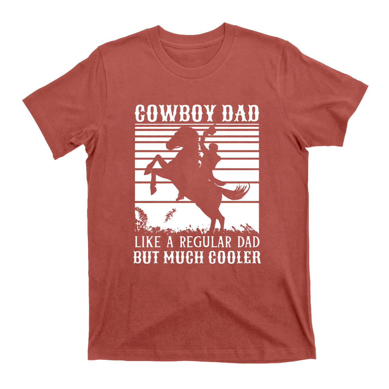 Cowboy Dad Like A Regular Dad But Much Cooler Vintage Cowboy T-Shirt