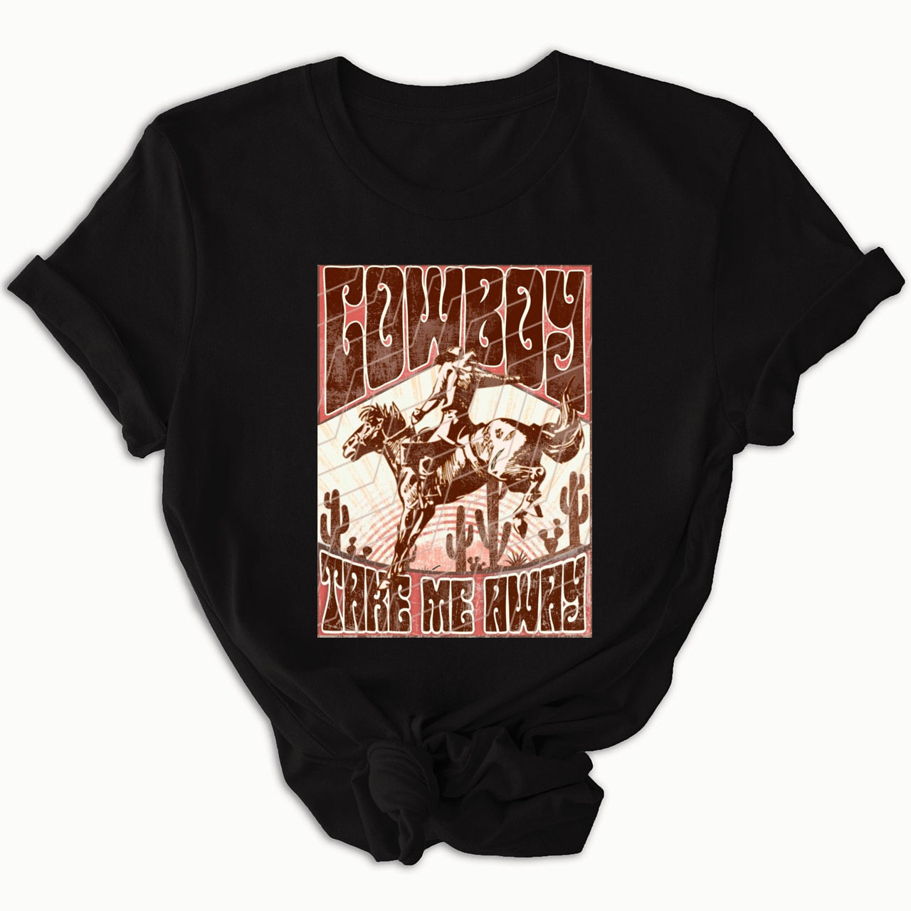 Take Me Away Western Cowboy T-shirt