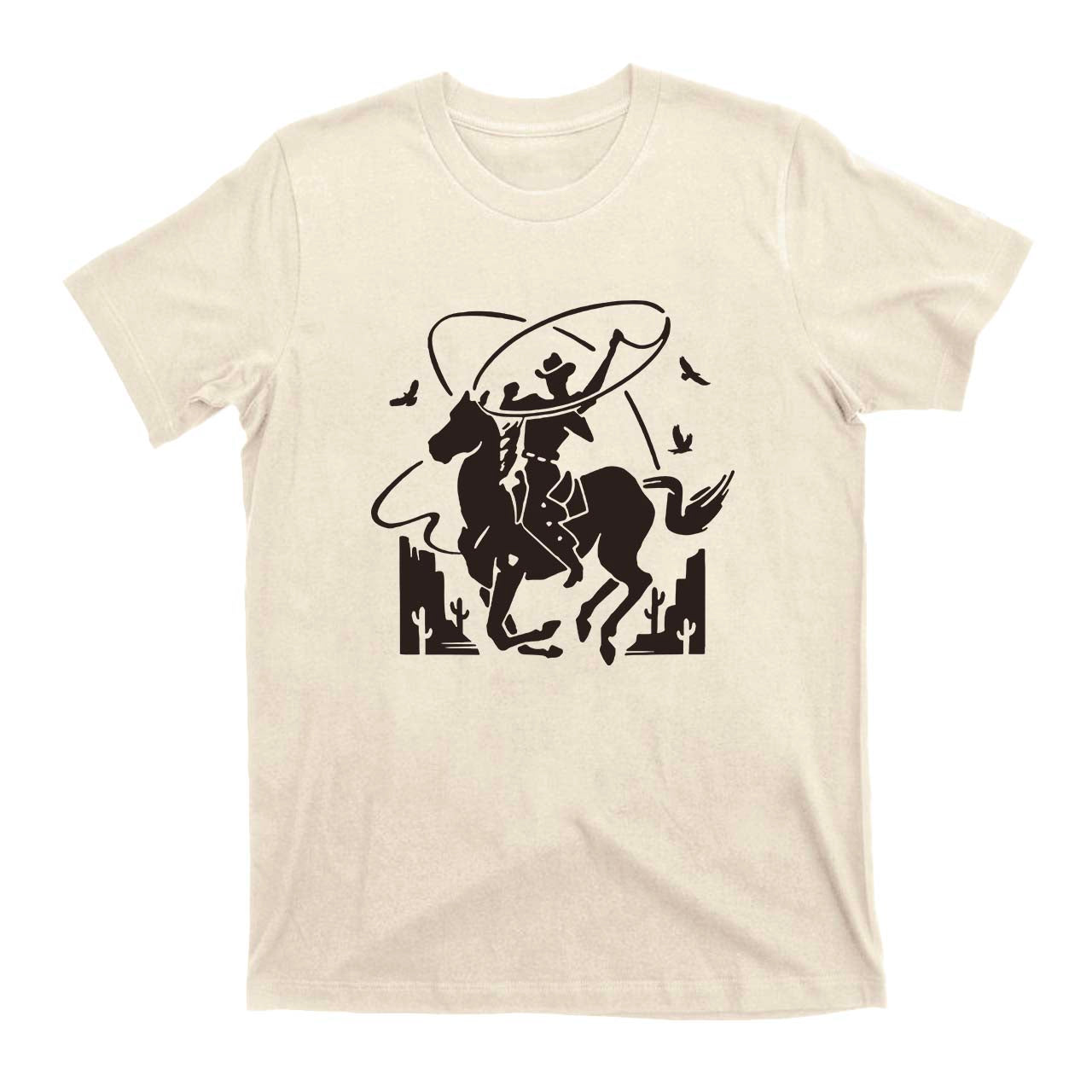 Vintage Horseback Riding Cowboy T-Shirts