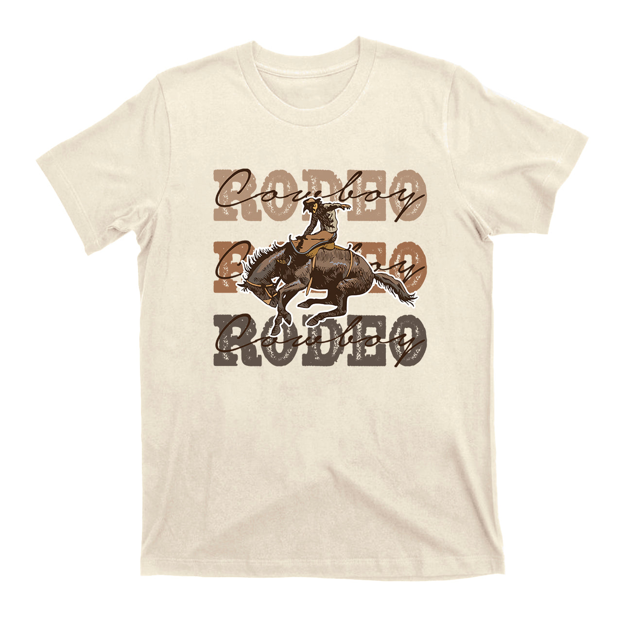 Cowboy Horse Riding Vintage Rodeo T-Shirts