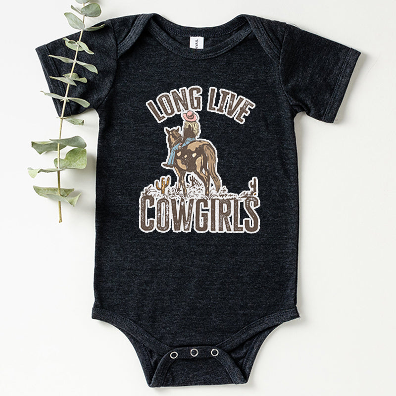 Long Live Cowgirls Baby Bodysuit