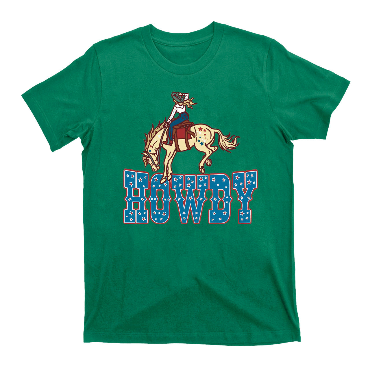 Howdy America Cowgirl Retro Cowboy T-Shirts