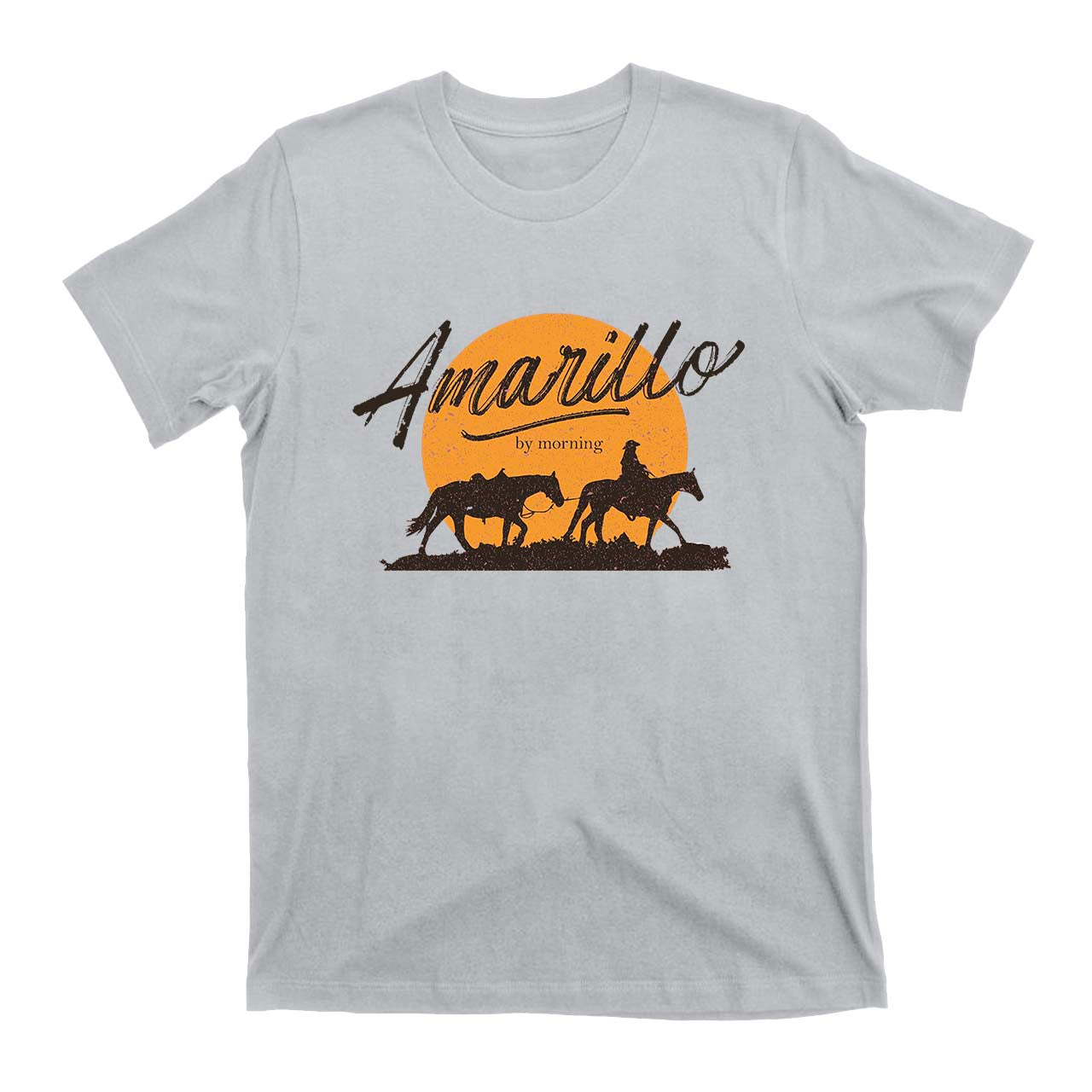 Amarillo By Morning Cowboy T-Shirts