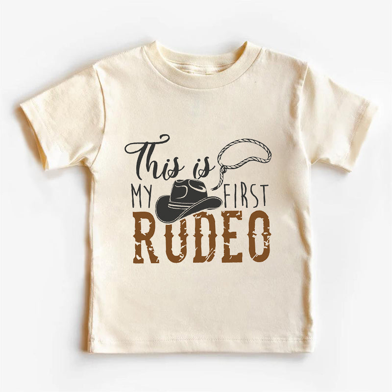 This Is My First Rodeo Kids T-shirt