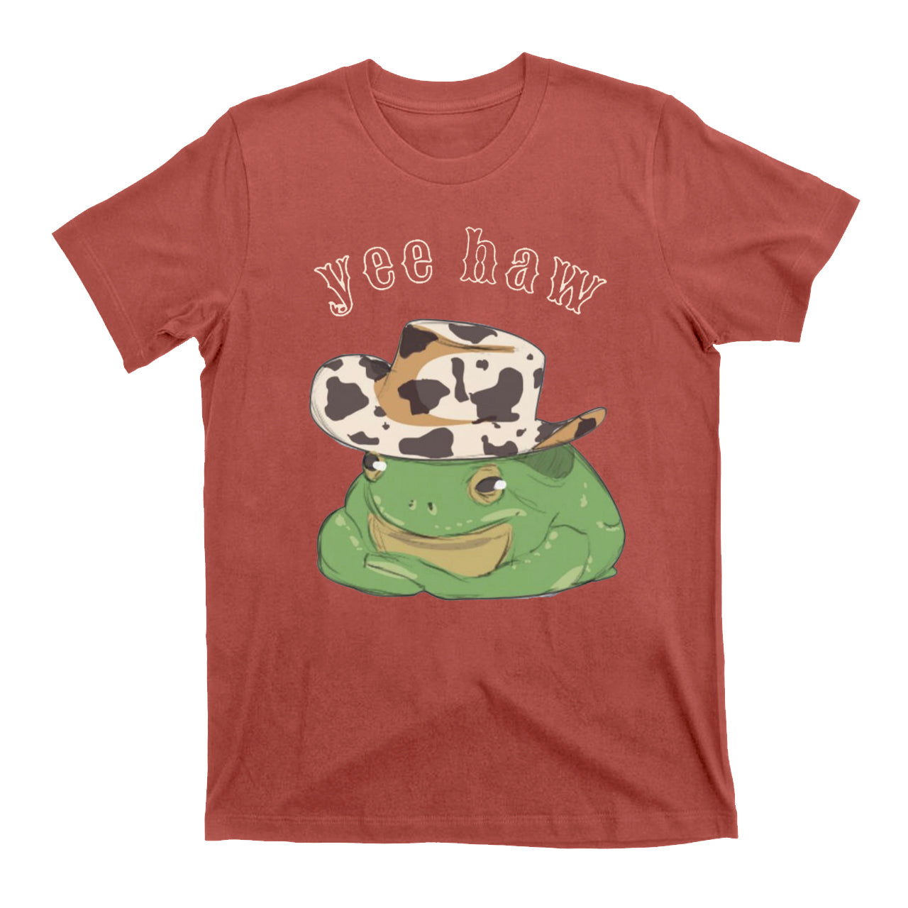 Frog Yee Haw Cowboy T-Shirts