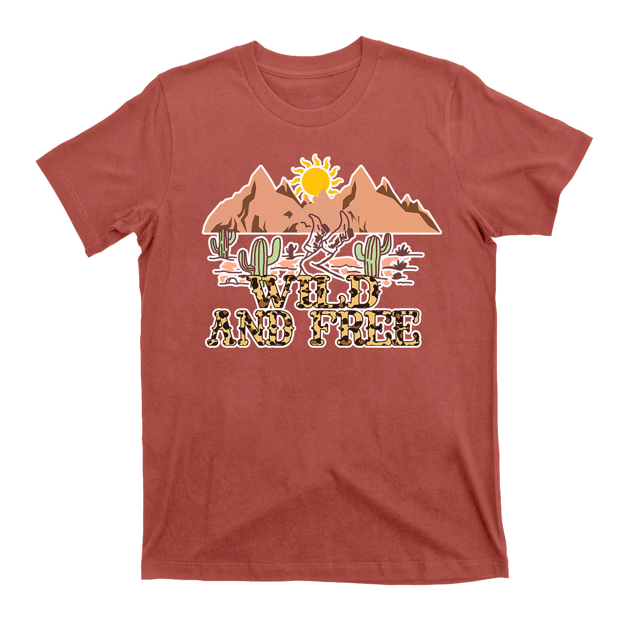 Wild & Free Desert Vintage T-Shirts