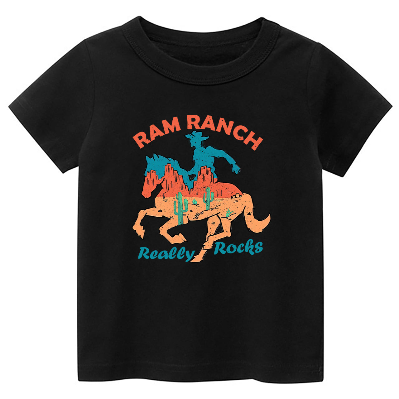 Ram Ranch Really Rocks Kids T-shirt