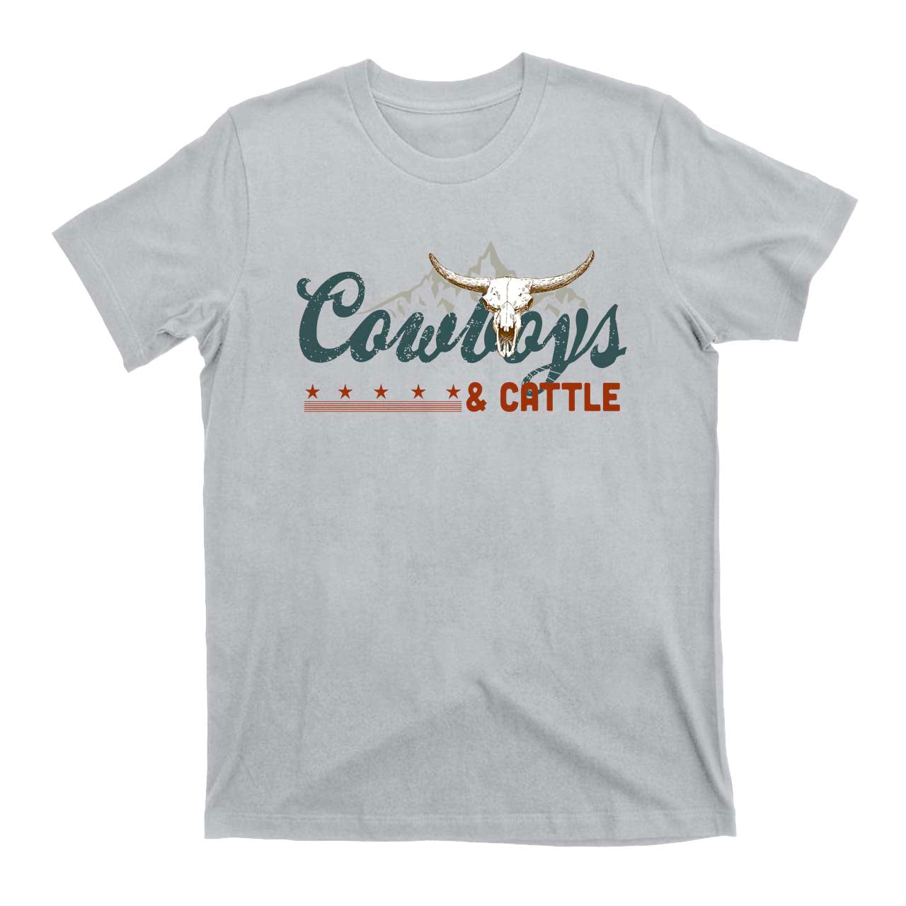 Cowboy & Cattle Western Graphic Tees