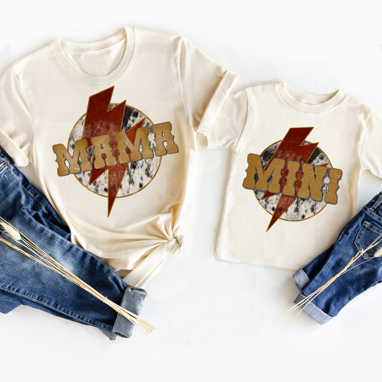 Western Rock Mama&Mini Cowboy Country Shirt