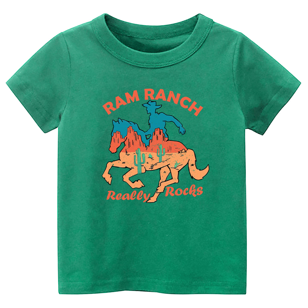 Ram Ranch Really Rocks Kids T-shirt