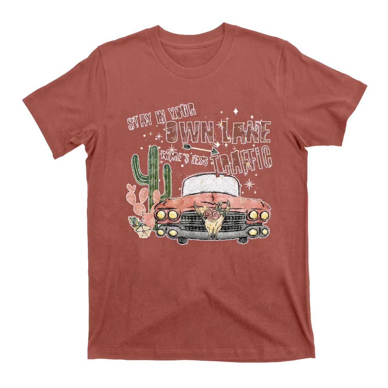 Stay In Your Own Lane Cowboy T-Shirts