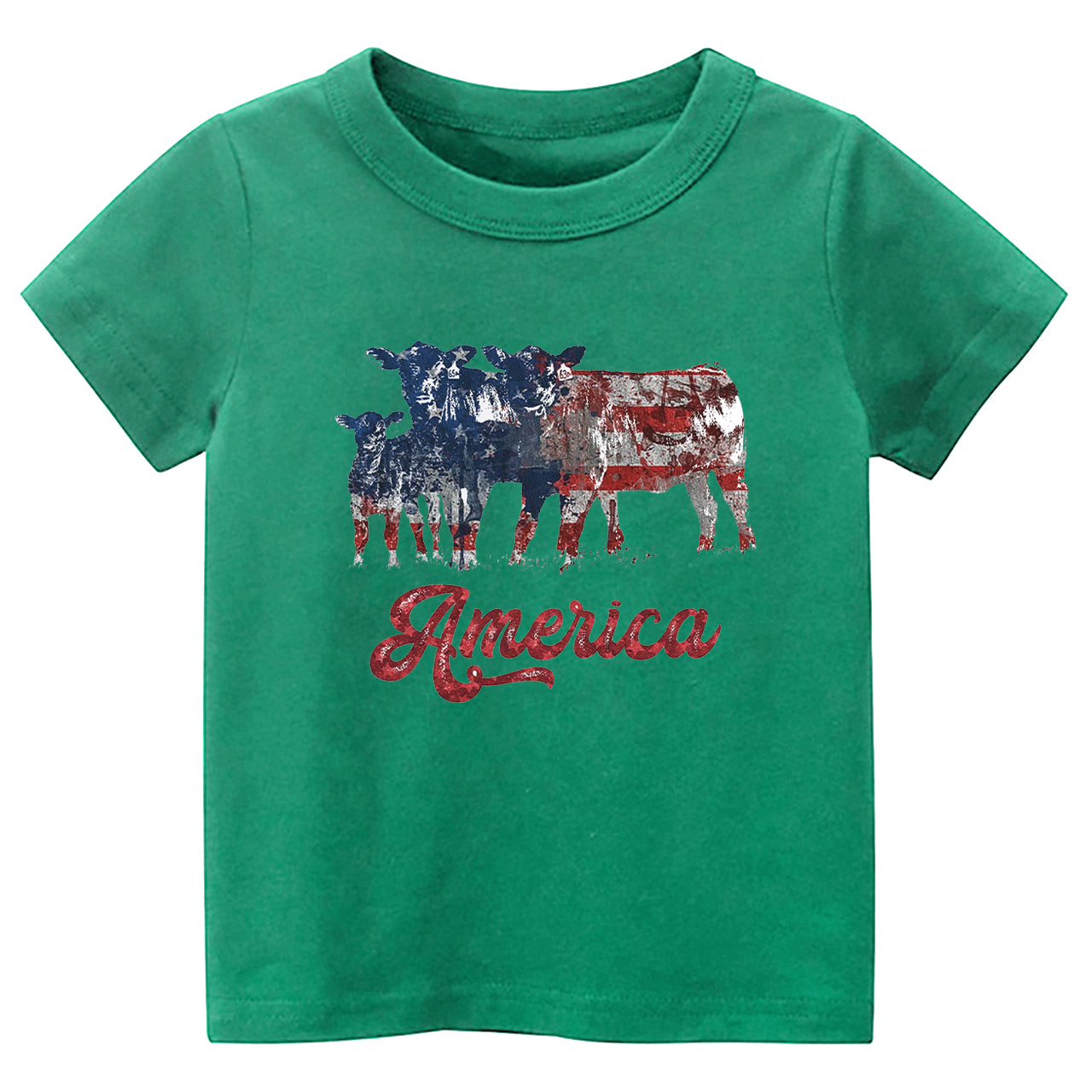 America 4th Of July Memorial Day Kids T-shirt