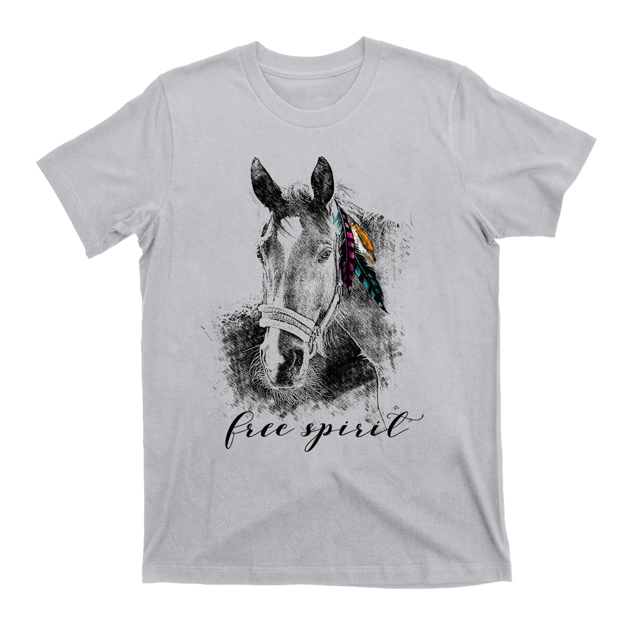 Free Spirit Horse Farm Country Cowboy T-Shirts