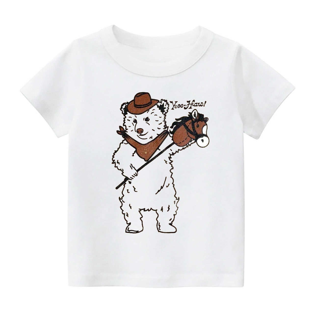 Cowboy Bear Kids T-shirt