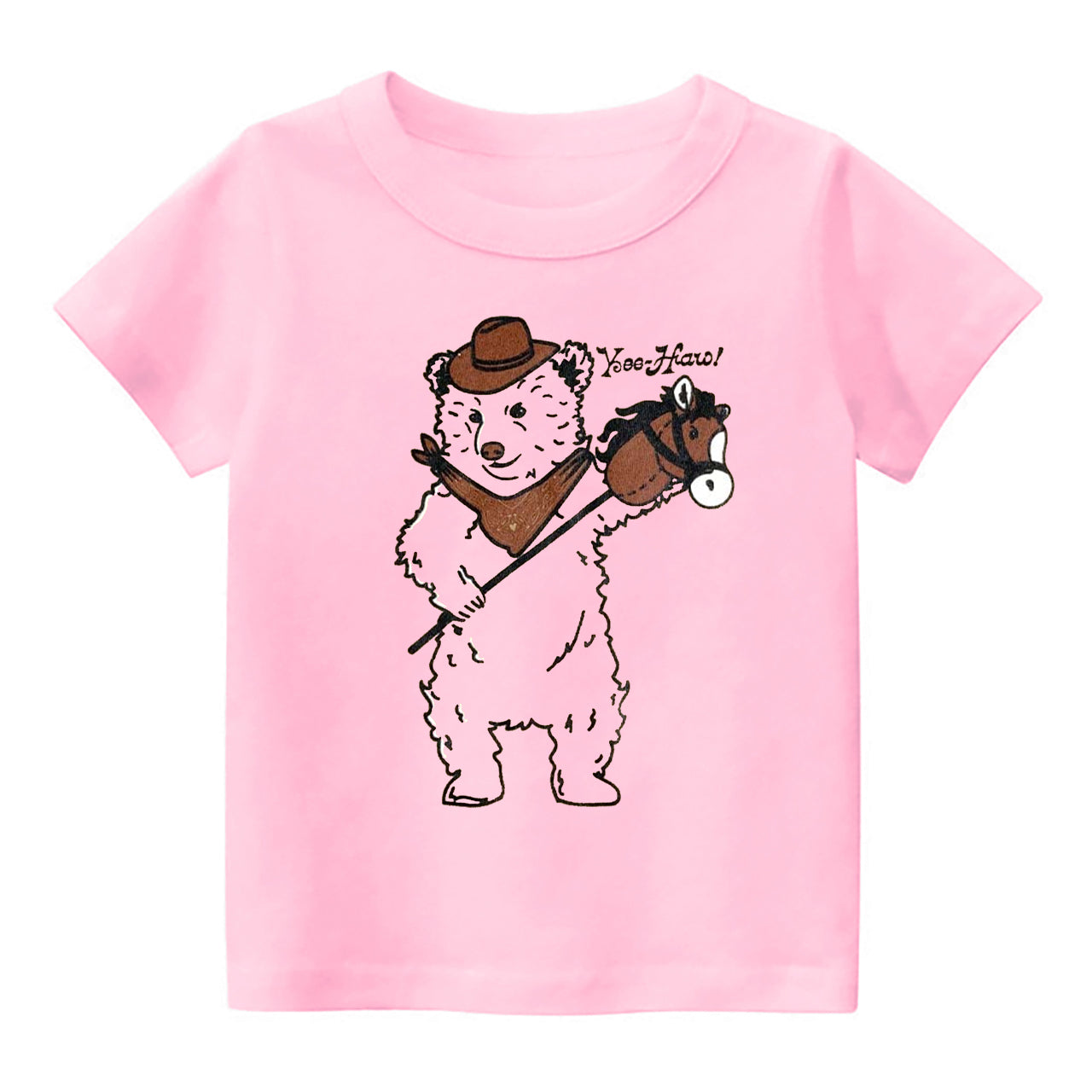 Cowboy Bear Kids T-shirt