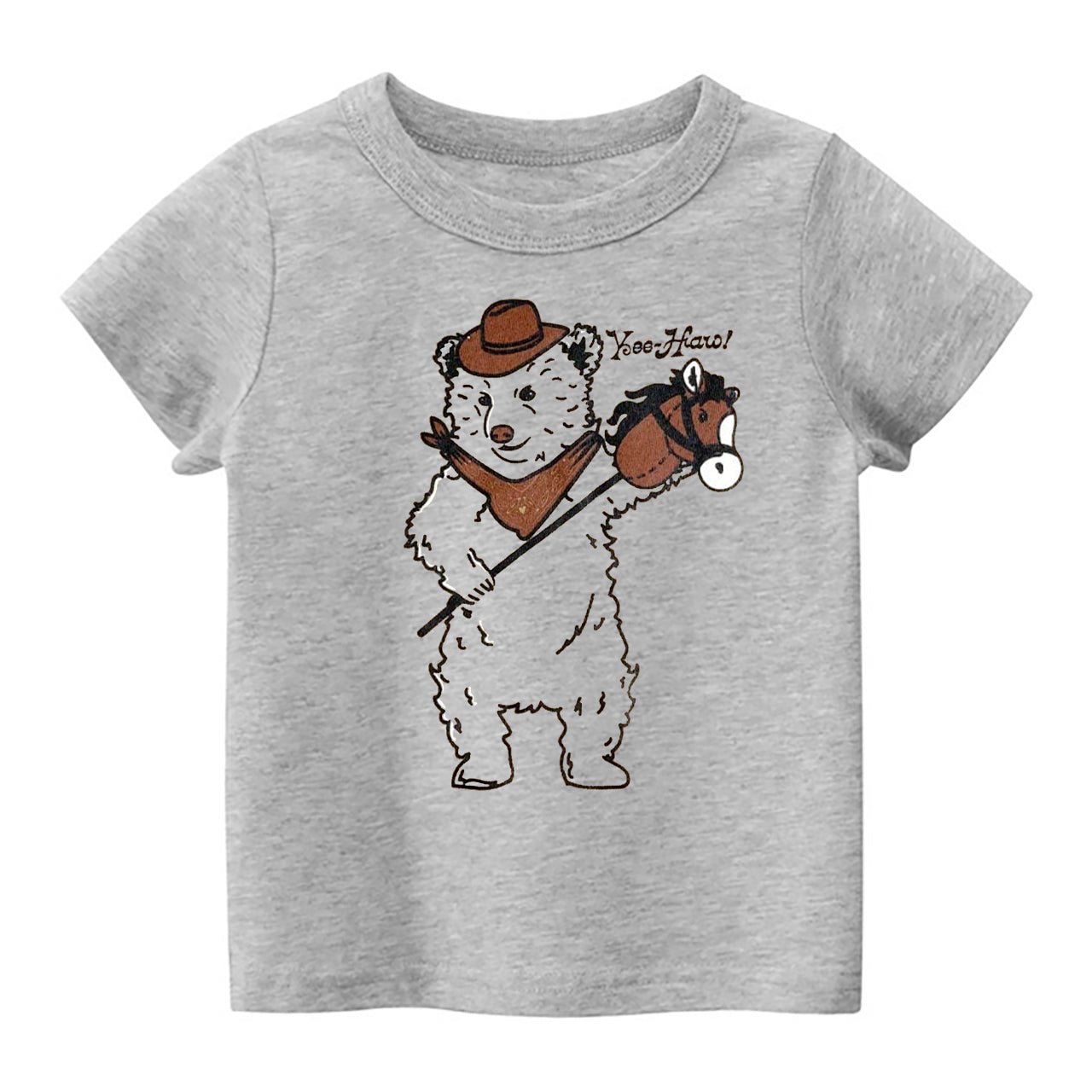 Cowboy Bear Kids T-shirt