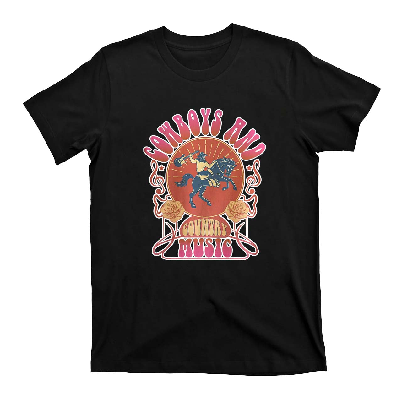 Cowboys And Country Music Cowboy T-Shirts