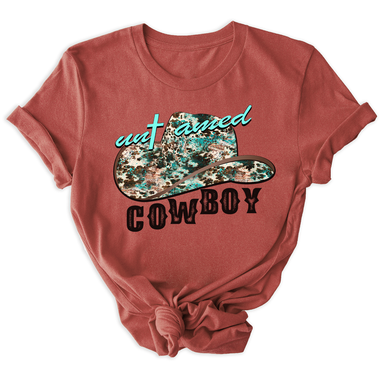 Western Camouflage Cowboy T-shirts