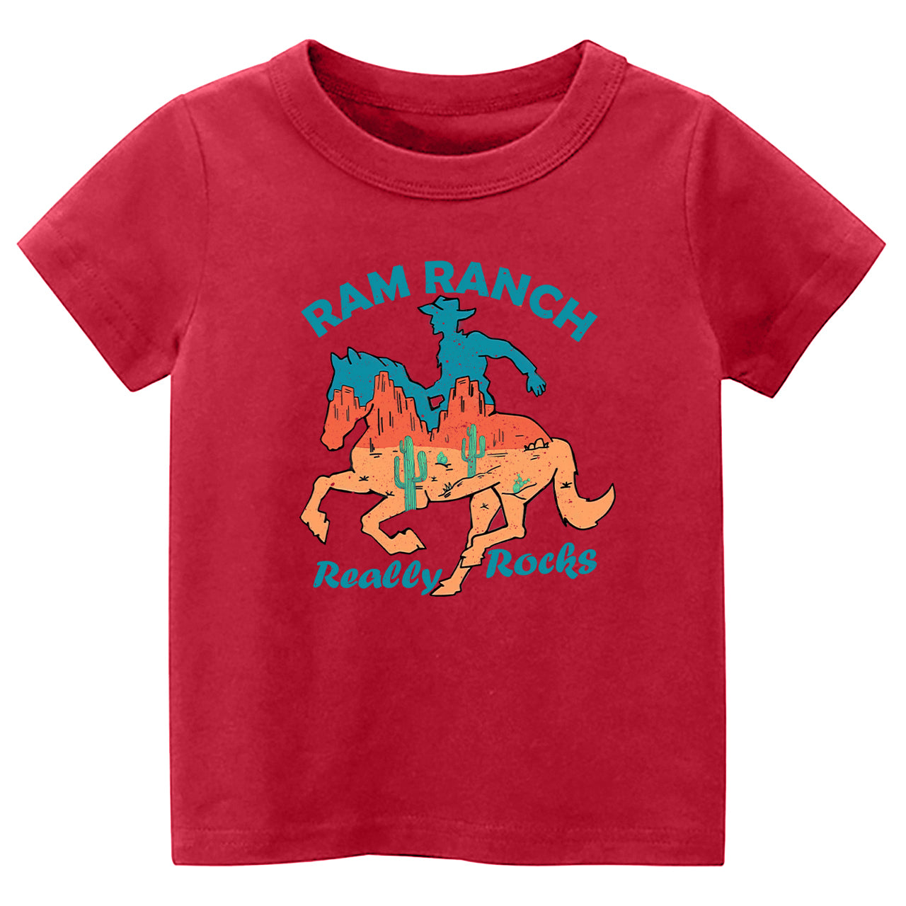 Ram Ranch Really Rocks Kids T-shirt