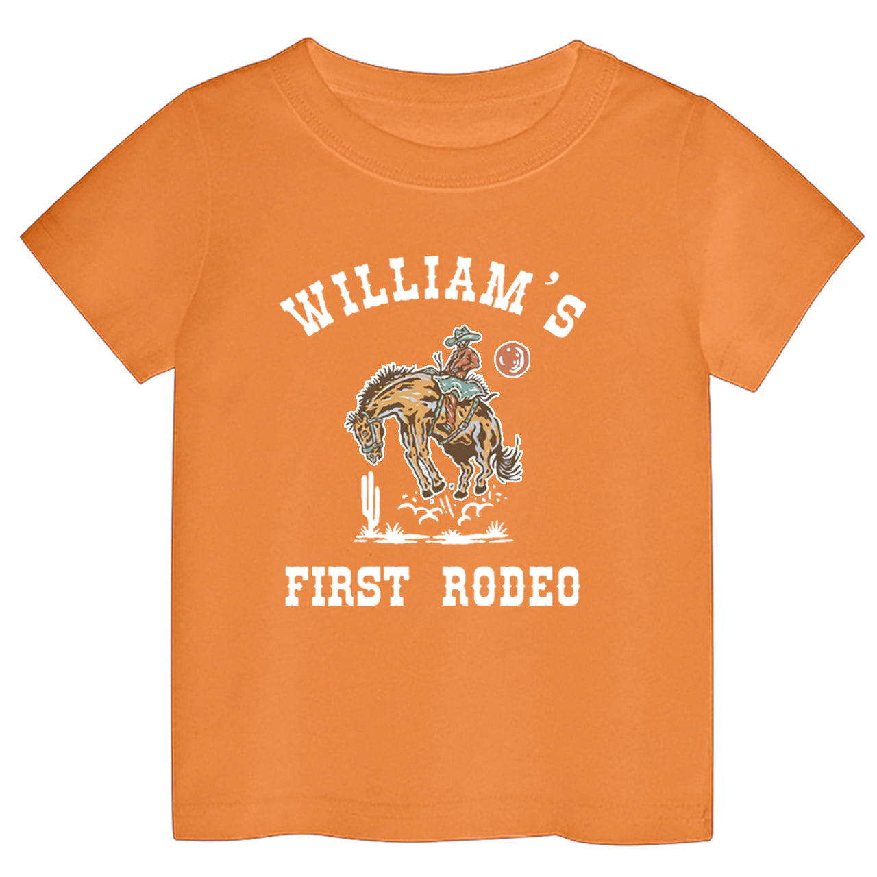 Customized My First Rodeo Kids T-shirt