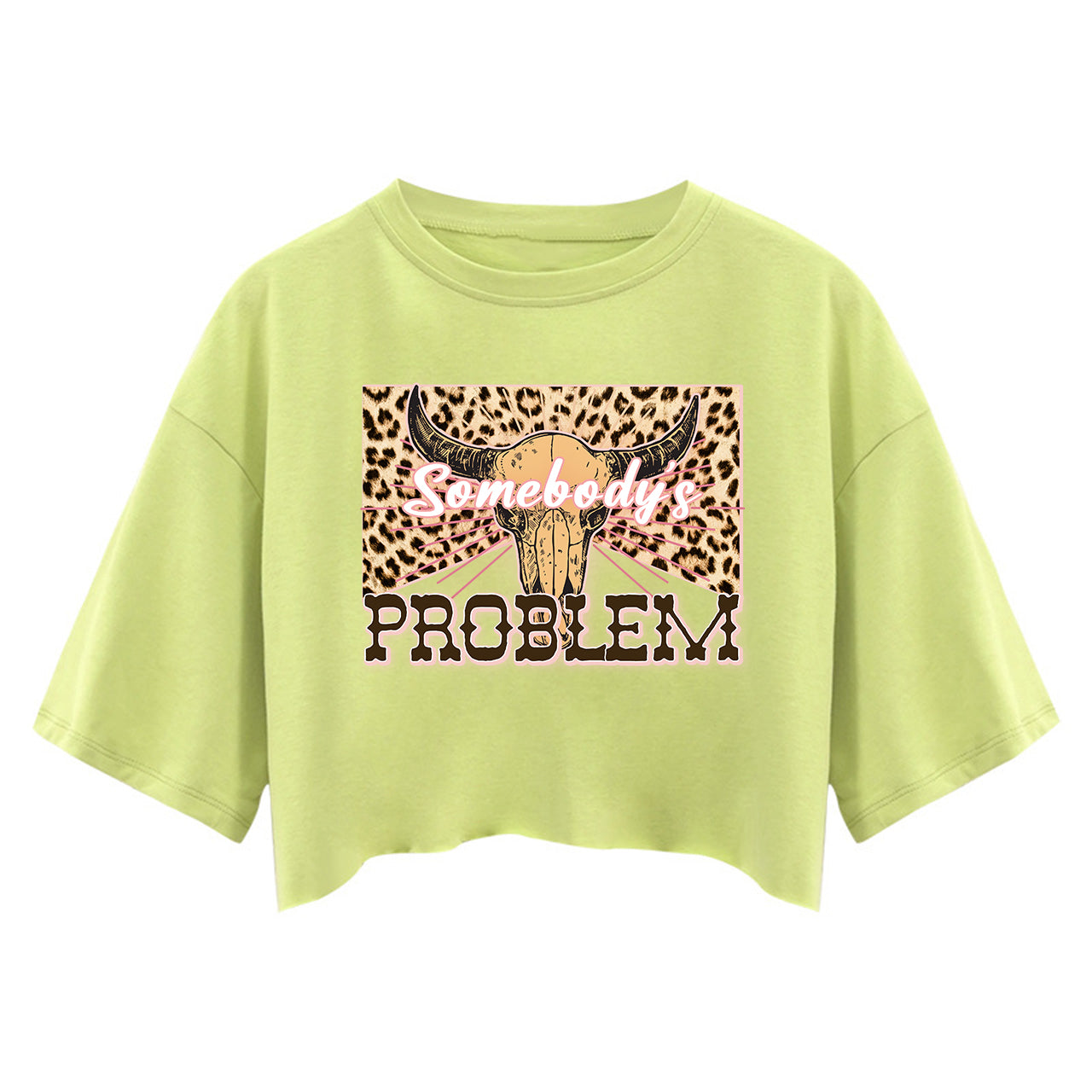 Somebodys Problem Leopard Printed Top Somebodys Problem Leopard Printed Top