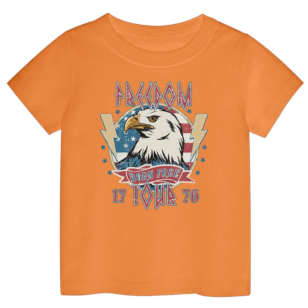 Freedom Born Free 1776 Tour Kids T-shirt