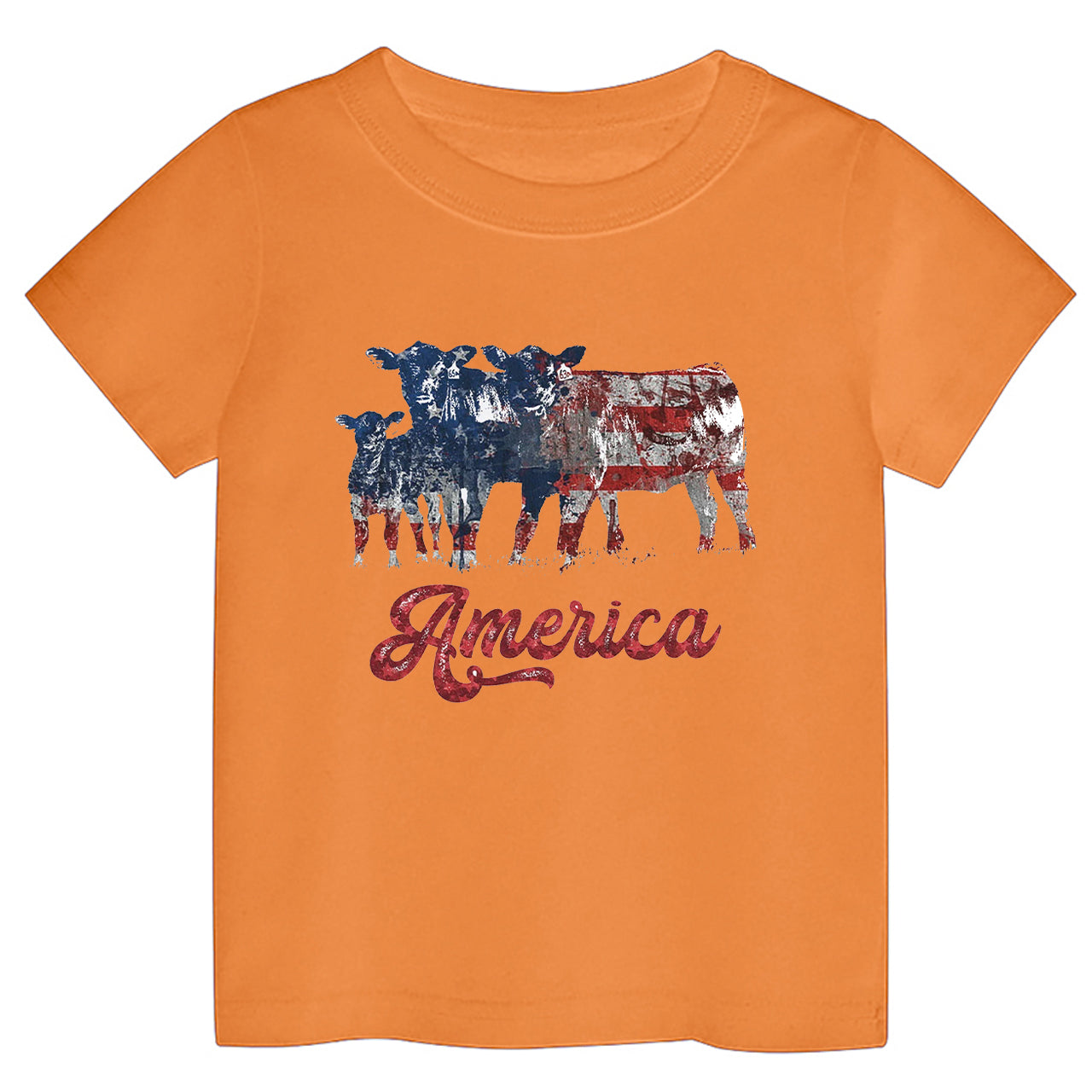 America 4th Of July Memorial Day Kids T-shirt