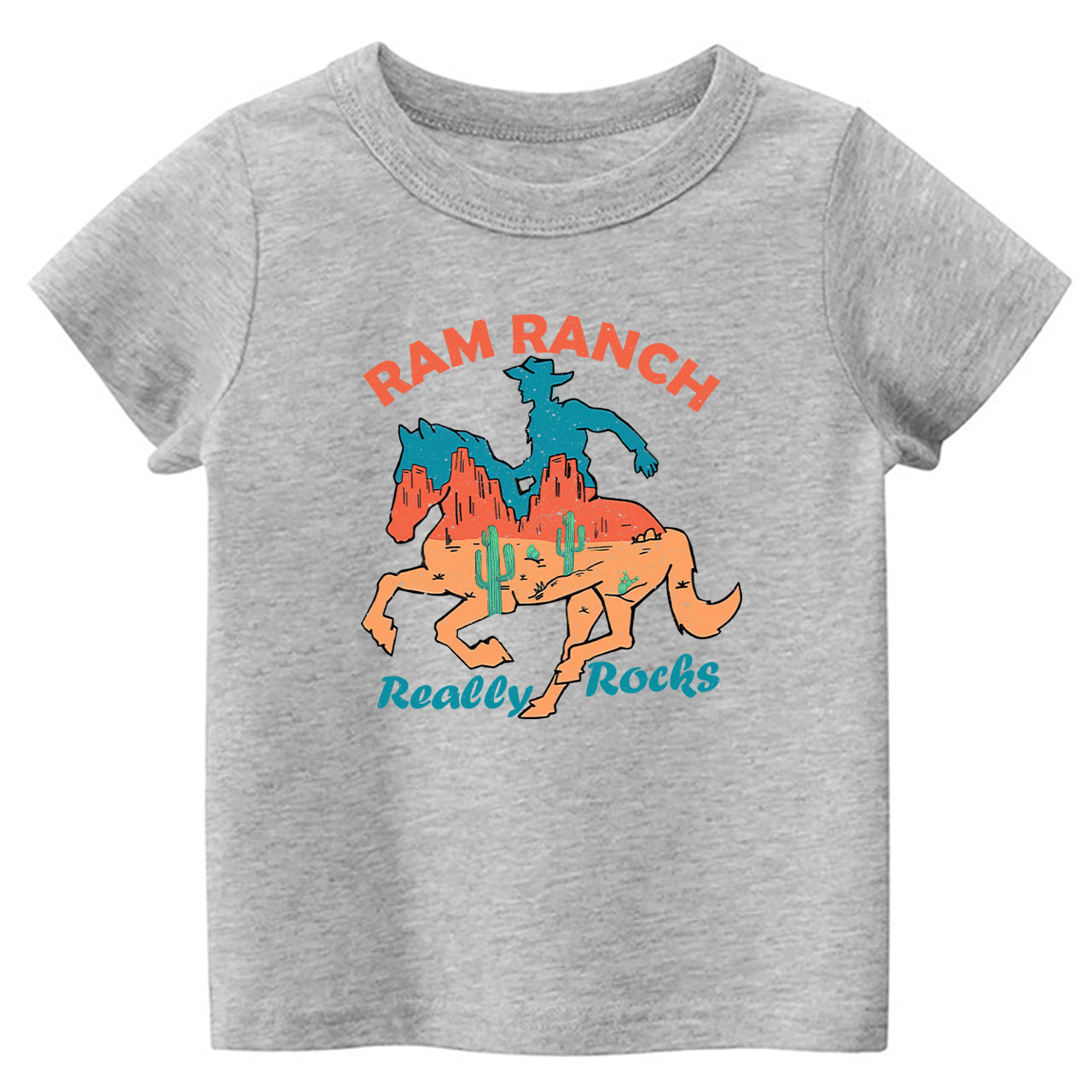 Ram Ranch Really Rocks Kids T-shirt