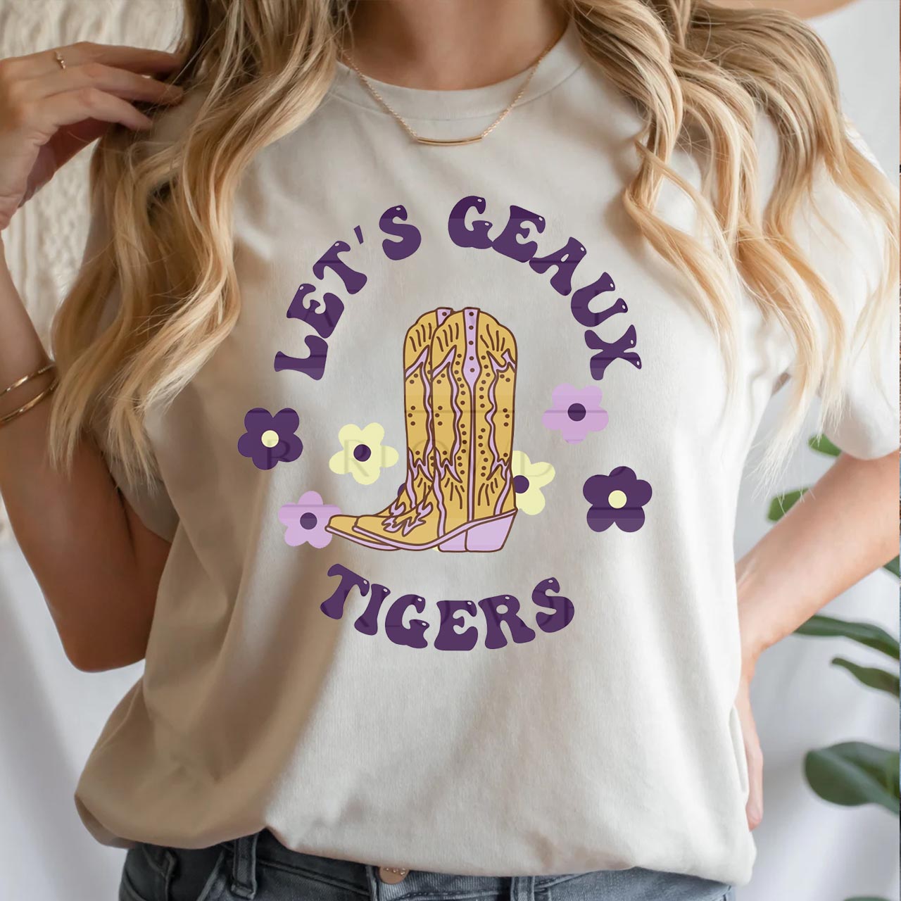 Let's Geaux Tigers Cowboy T-Shirts