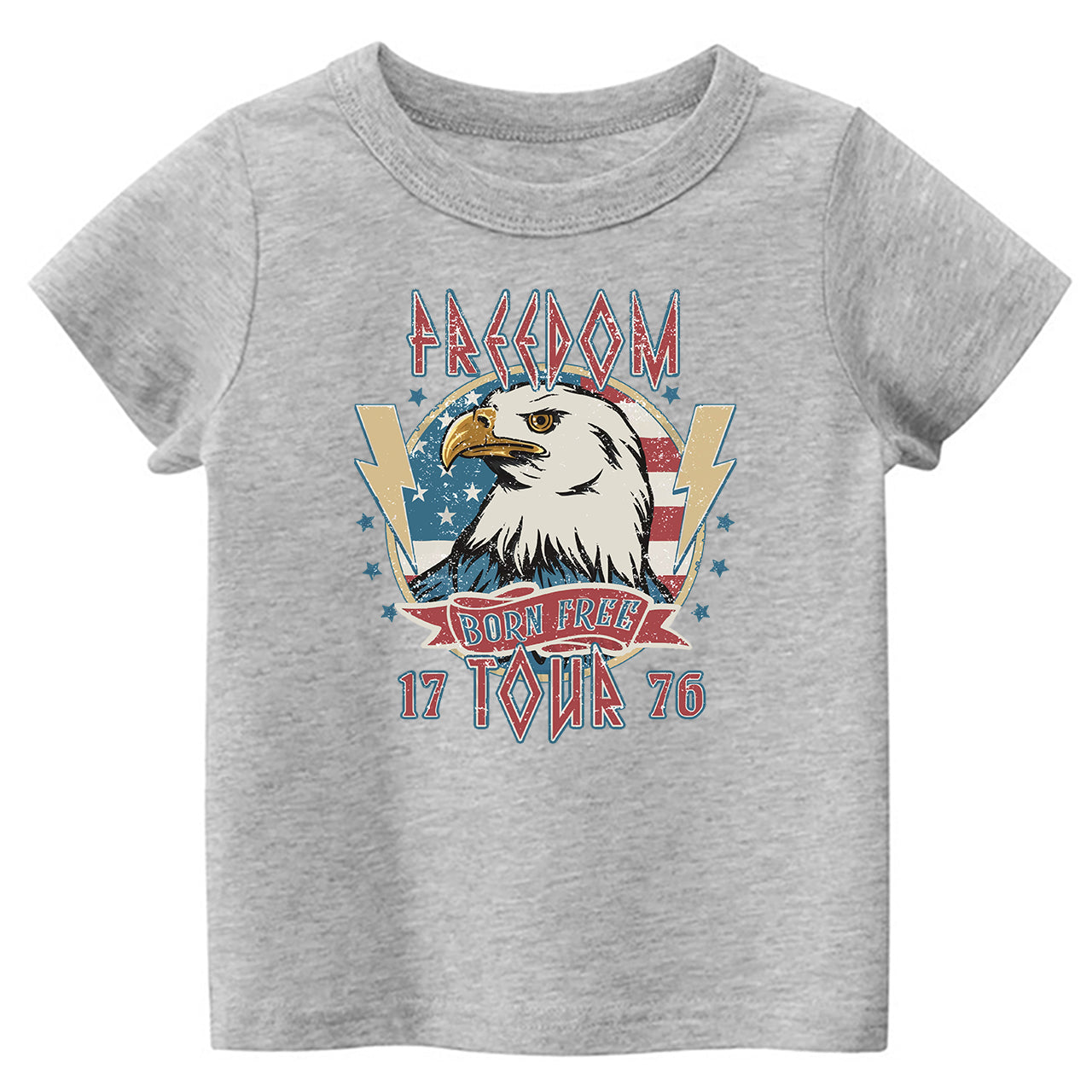 Freedom Born Free 1776 Tour Kids T-shirt
