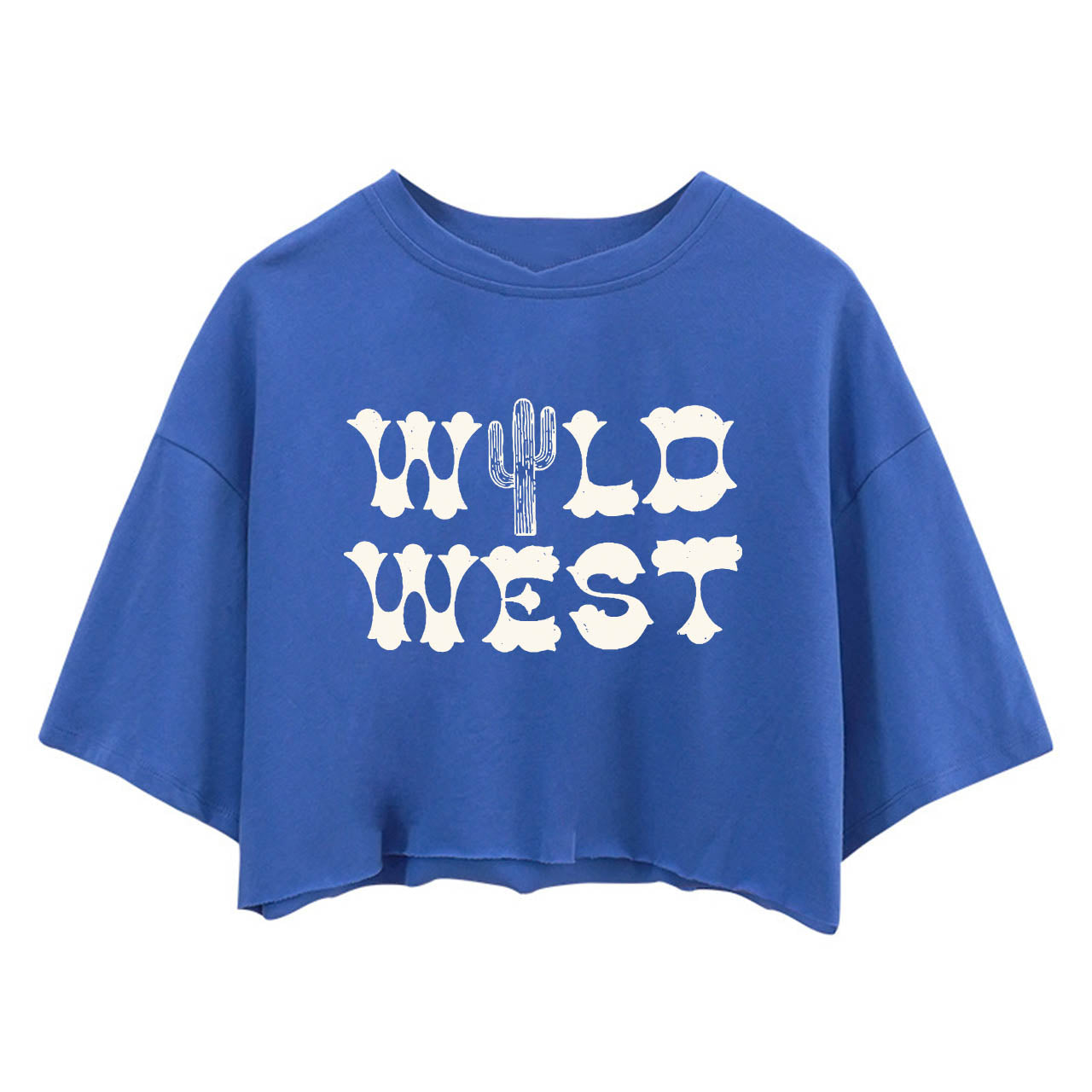 Wild West Desert Cowboy Crop Top