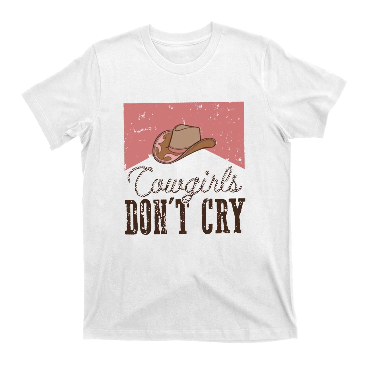 Cowgirls Don't Cry Western Cowboy T-Shirts