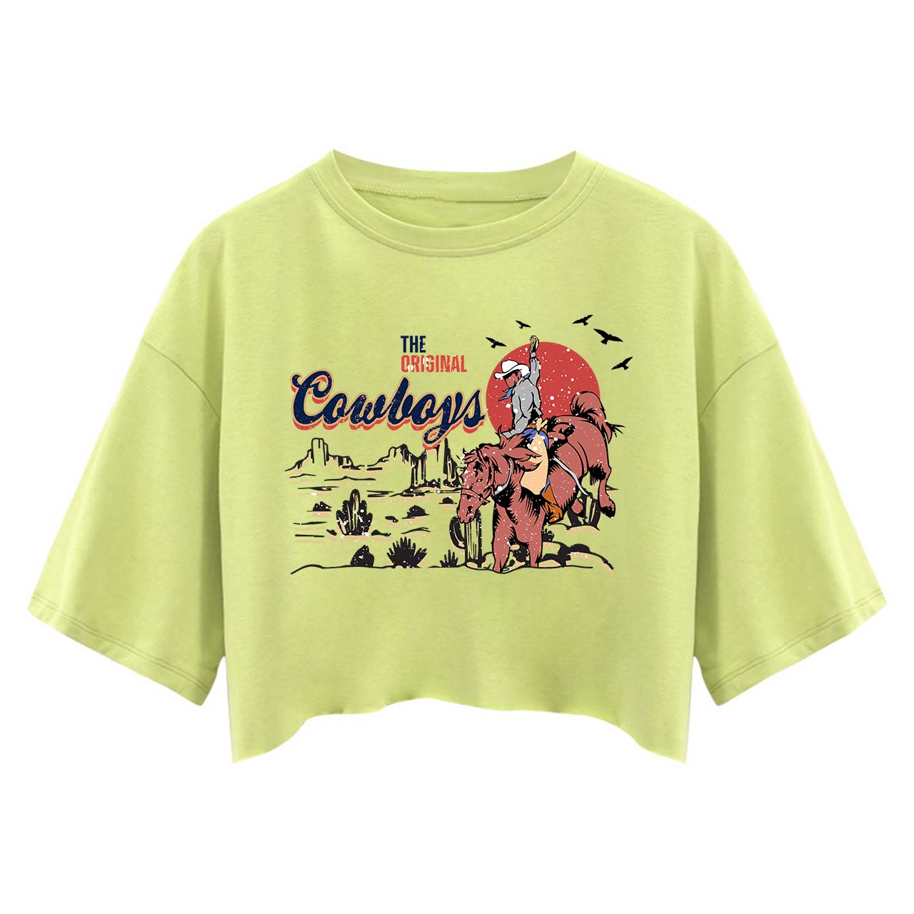 The Original Cowboy West Cowboy Crop Top