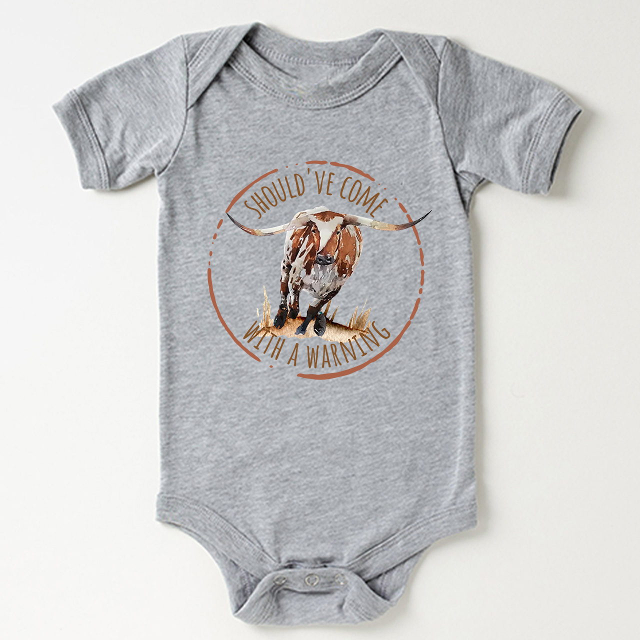 Should've Come With A Warning Baby Bodysuit