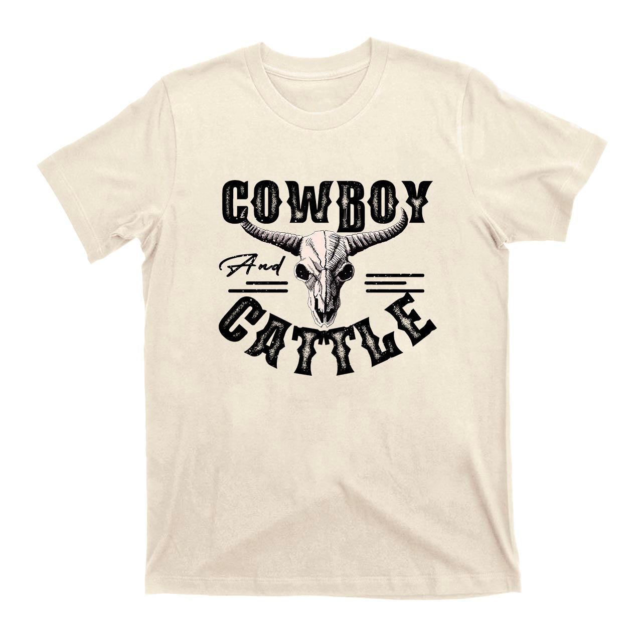 Cowboy And Cattle Western Cowboy T-Shirts