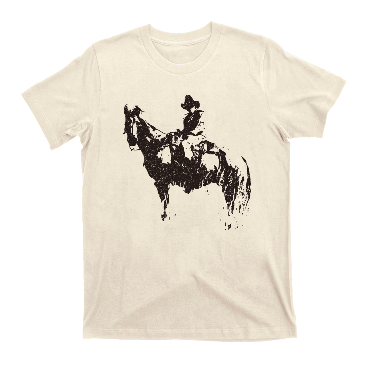 COWBOY And HORSE Western Design T-shirt