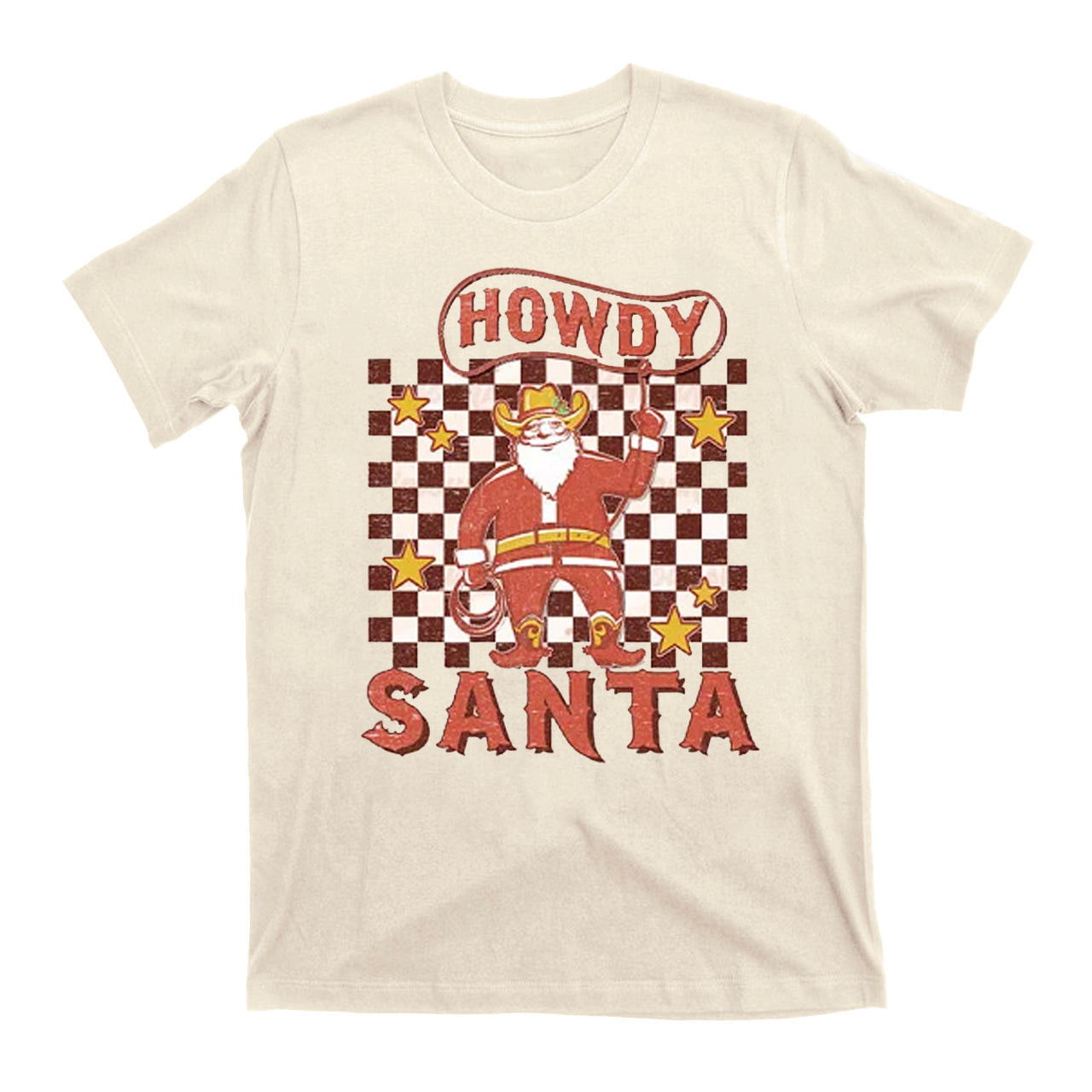 Howdy Santa Western Cowboy T-Shirts