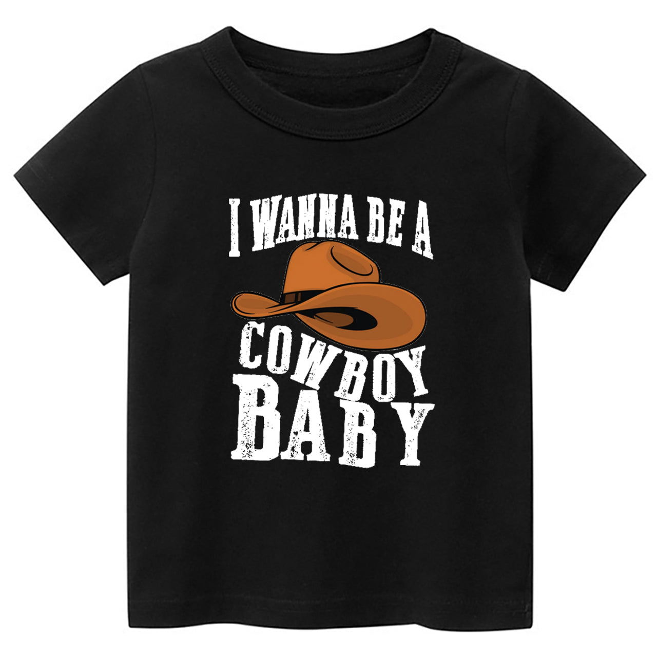 I Wanna Be A Cowboy Kids T-shirt