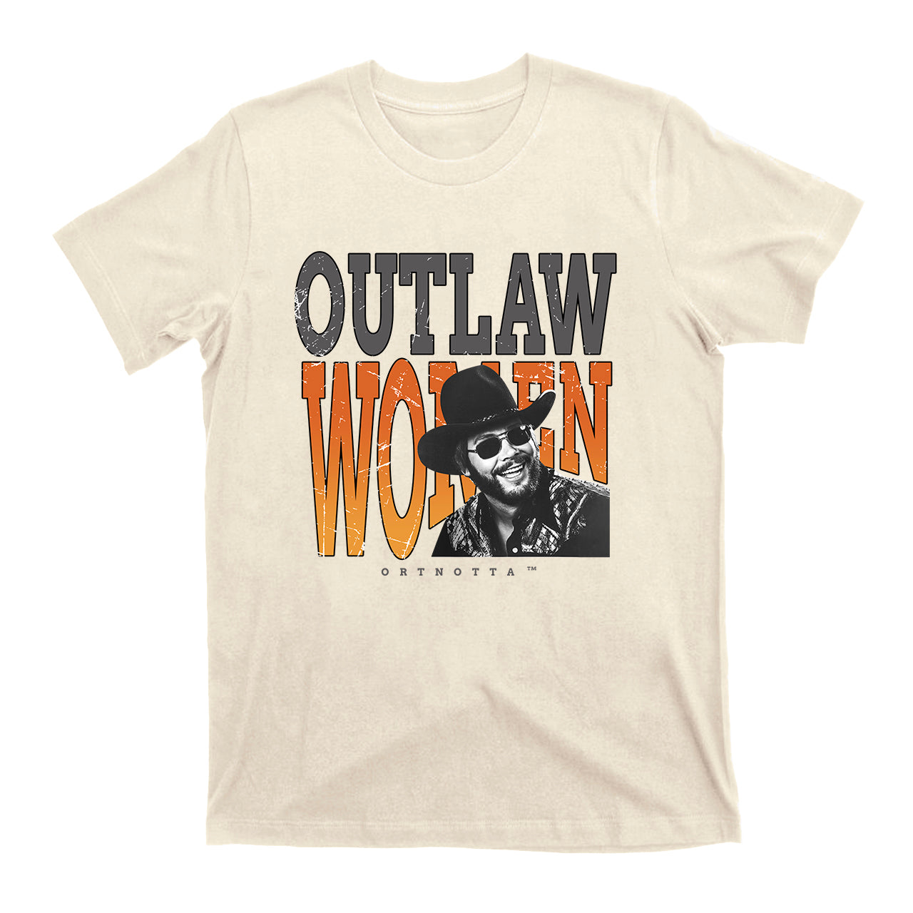 Outlaw Women Hank Western Retro Boho Hippie Shirt