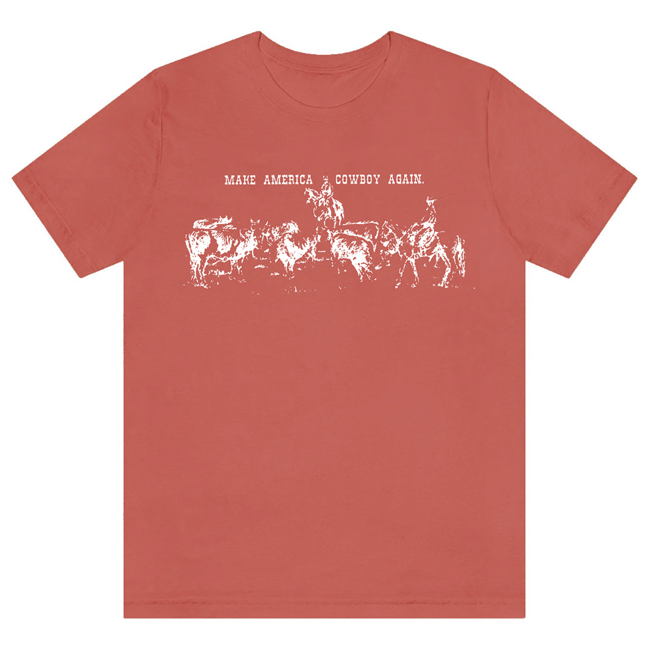 Make America Cowboy Again Patriotic Shirt
