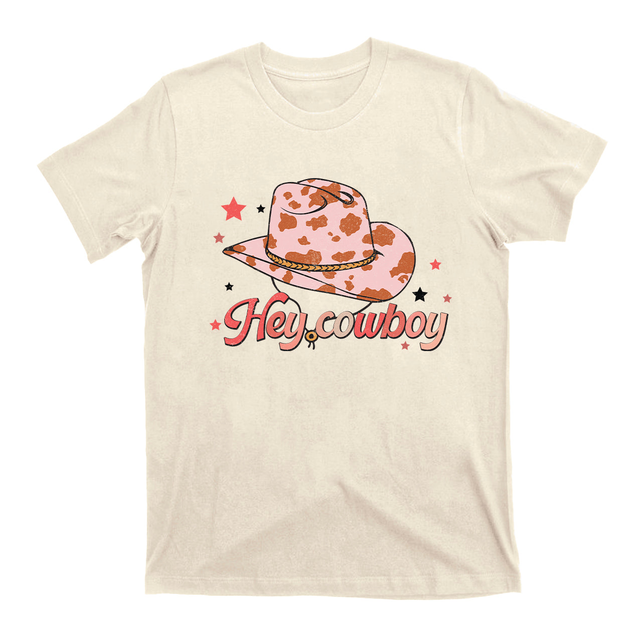 Hey Cowboy - Vintage Country Cowboy T-Shirt