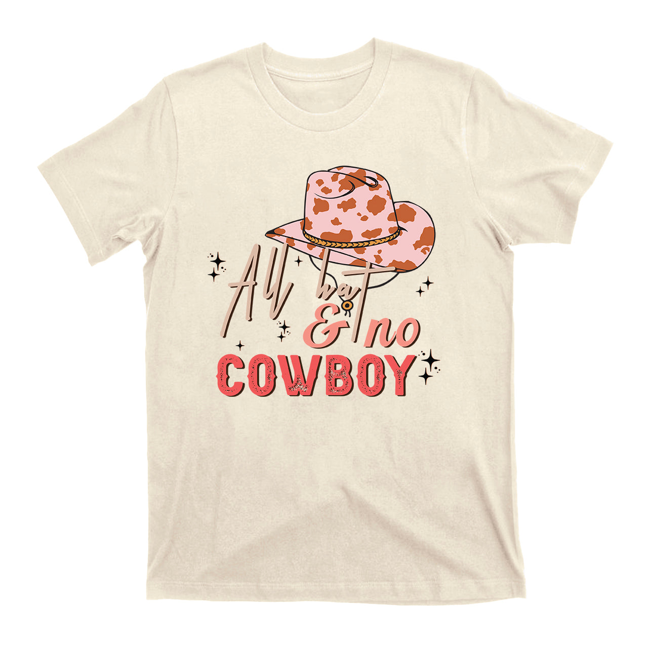 All Hat No Cowboy Vintage Country Cowboy T-Shirt