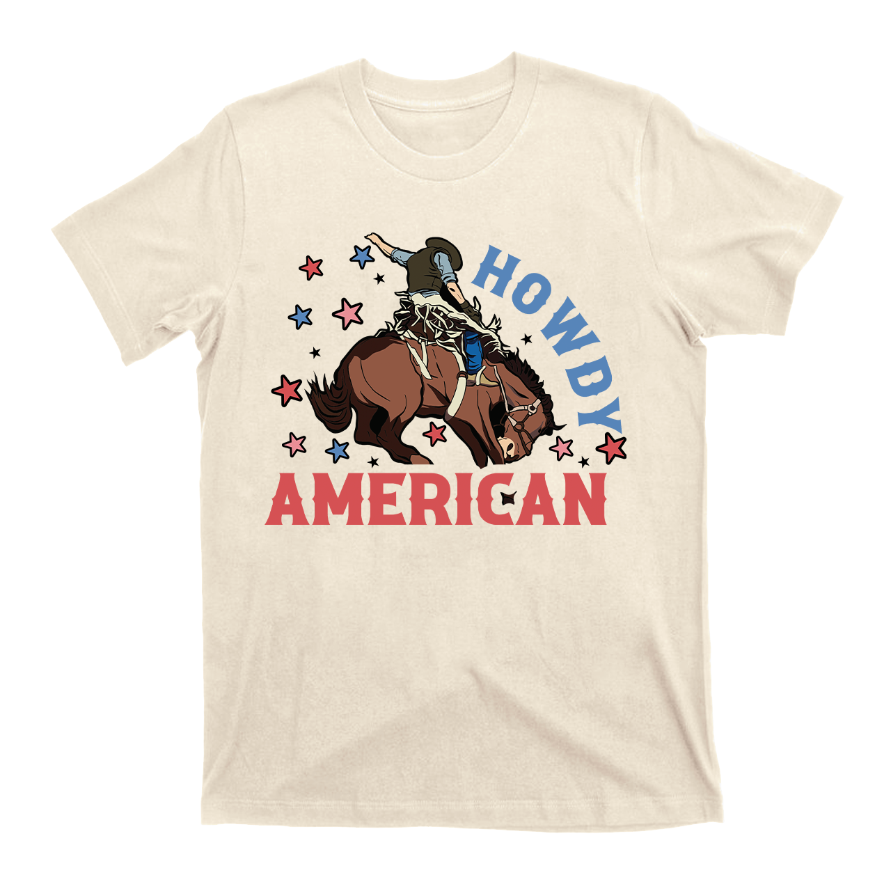 Howdy American Independence Day T-Shirts