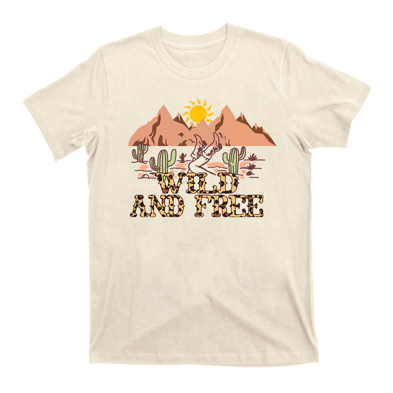 Wild & Free Desert Vintage T-Shirts