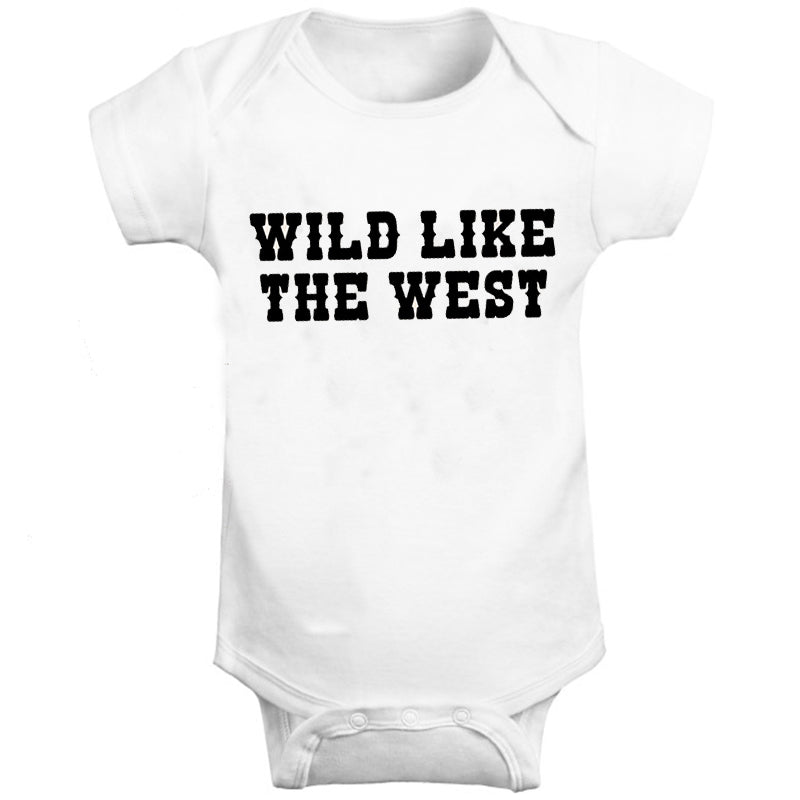 Wild Like The West Baby Bodysuit