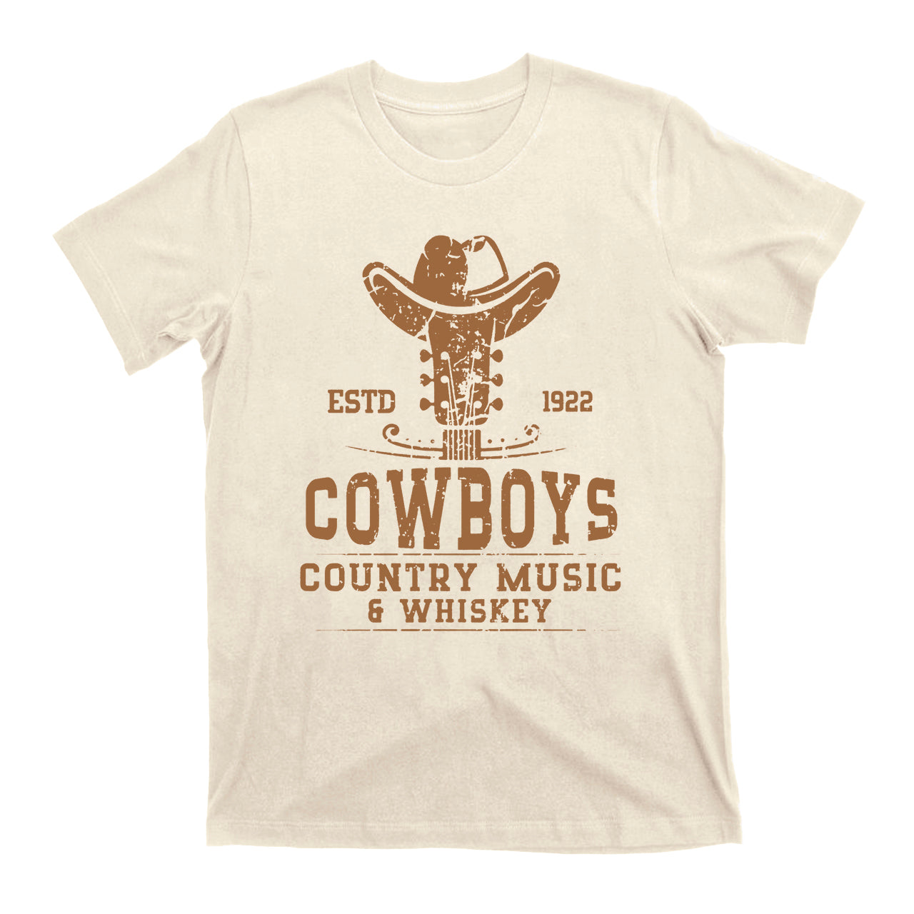 Country Music Whiskey Western Cowboy T-Shirt