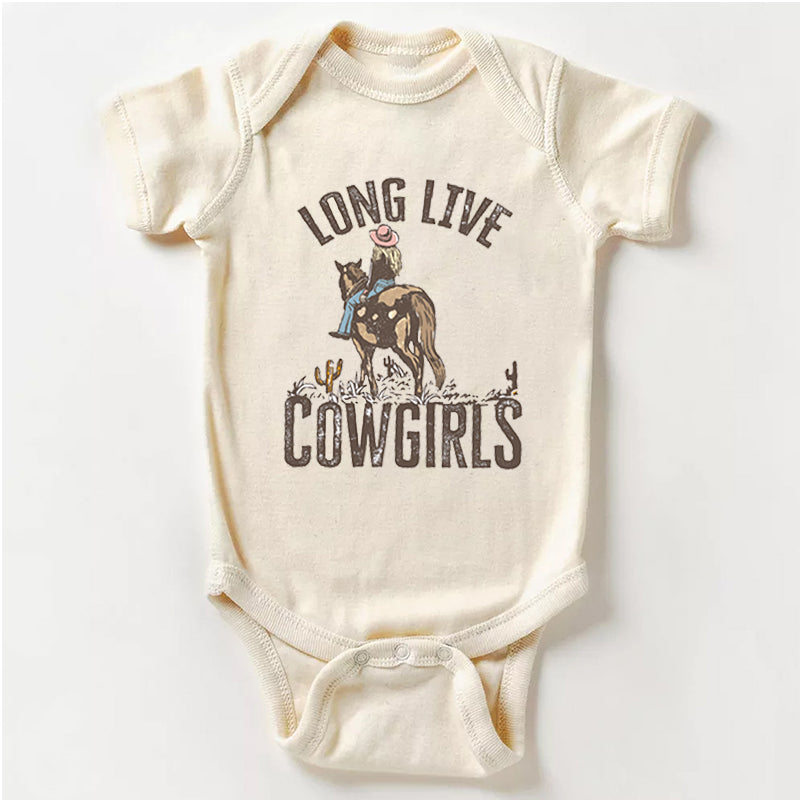 Long Live Cowgirls Baby Bodysuit