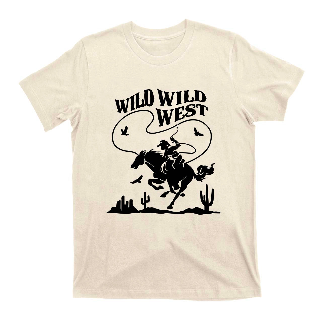 Vintage Look Wild West Cowboy T-Shirts